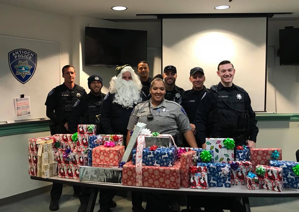 Antioch PD Annual Holiday Drive