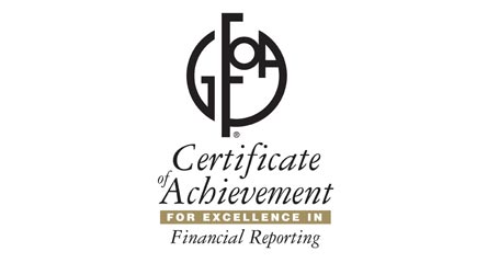 Antioch Certificate of Achievement for Excellence in Financial Reporting