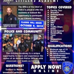Citizens Academy Now Accepting Applications