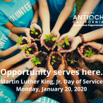 Antioch Hosts Day of Service Projects on MLK Day