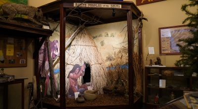 Miwok and Native American Display at the Antioch Historical Museum